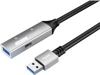 Premiumcord KU3REP15AL aktív kábel usb-a 3.2 gen1, hosszabbító, repeater, a - a, m/f,   15m kép