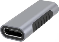 Premiumcord KUR31-25 Adapter, toldó, usb-c - usb-c, f/f, szürke kép