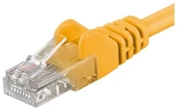 Premiumcord SPUTP100Y Patch kábel utp, cat5e, 10m, sárga kép