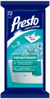 Presto DA503XSZWY5900095011460 Nedves törlőkendő fürdőszoba 72db/cs kép