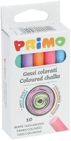 Primo 014GC10R Táblakréta  színes kerek 10 darabos kép