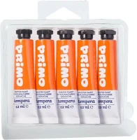 Primo 15.1822207 Tempera  narancssárga 12 ml 5 darabos kép