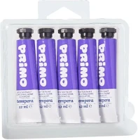 Primo 15.1822208 Tempera  lila 12 ml 5 darabos kép
