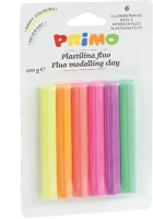 Primo 2651BPF6 Gyurma  színes neon 6 szín/készlet kép