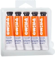 Primo 440TRA250 Tempera  narancssárga 12 ml 5 db/készlet kép