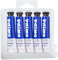 Primo 440TRA500 Tempera  sötétkék 12 ml 5 db/készlet kép