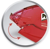 Pritt 06.00027 Ragasztó roller kazetta henkel  permanent 8mmx14m kép