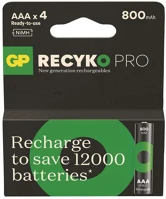 Pro B26184 Gp recyko  nimh akkumulátor hr03 (aaa) 4db kép