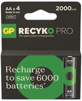 Pro B26204 Gp recyko  nimh akkumulátor hr6 (aa) 4db kép