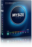 Pro H05MSPRO04503 My size  condoms 45 mm (3 pieces) kép