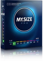 Pro H05MSPRO04703 My size  condoms 47 mm (3 pieces) kép