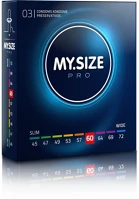 Pro H05MSPRO06003 My size  condoms 60 mm (3 pieces) kép