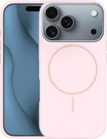 Pro TF5907504520773 thin mag - magsafe kompatibilis púderpink szilikon hátlap tok kép