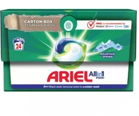Procter&gamble 24DB-OS 468G Ariel all in 1 mountain spring mosókapszula 24db-os 468g (24x19,5g) kép
