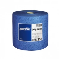 Profix H65P065352 Poly-Wipe Plus kék ipari törlőkendő 1 rétegű kék 500 lap/tekercs 1 kép