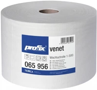 Profix H65P065956 venet fehér ipari törlőkedő, 1 rétegű, fehér, 500 lap/tekercs, 1 kép