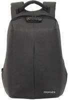 Promate DEFENDER-16.BLACK Laptop hátitáska - defender 16 (max.: 15,6