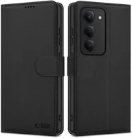 Protect FD5906302332236 wallet - fekete bőr könyvtok, ráhajtófüllel ﻿ kép