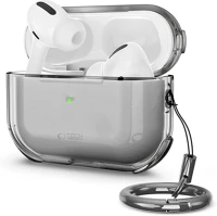 Protect FD5906302333318 bounce - füstszínű airpods pro 3 tok, karabiner gyűrűvel kép