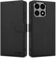 Protect FD5906302334766 wallet - fekete bőr könyvtok, ráhajtófüllel ﻿ kép