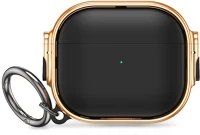 Protect FD9490713928233 Tech- protect rough lux airpods pro 1 /2 tartó - fekete szilikon tok, arany kép