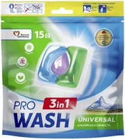 Prowash 13.01341 Mosókapszula  alpine freshness univerzális 15 darabos kép