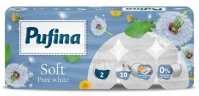 Pufina COR_KHH863 toalettpapír, 2 rétegű, kistekercses, 10 tekercs, pufina 