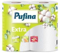 Pufina COR_KHH874 Háztartási papírtörlő, 2 rétegű, 95 lap, 2 tekercses,  