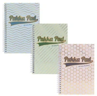 Pukka pad COR_PUP9868 Spirálfüzet, a5, vonalas, 100 lap,  