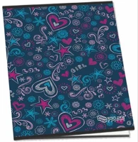 Pulse COR_PLS220240 Füzet, tűzött, a5, vonalas, 52 lap,  