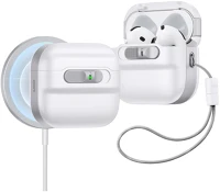 Pulse FD4894240217726 Airpods 4 tartó: esr  halolock magsafe airpods 4 tartó - fehér tok kép