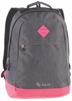 Pulse PULSE121939 Bicolor hátizsák notebook tartóval szürke-pink kép