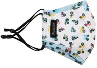 Pureme PUREME-C001-TP Reusable / adjustable mask kids 2 pcs n95 filters inside the package tractor print kép