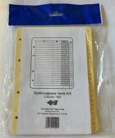 Pyron kft. D-IRKA A/5 Telefonregiszter betét d-irka a/5 utolsó csomag kép