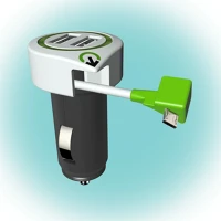 Q2power 3.100110 Autós töltő kép