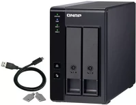 Qnap 1XUSB3.2 nas 2 fiókos raid bővítőegység, nas-hoz és pc-hez kép