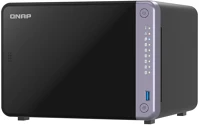 Qnap TS-632X-4G Tárolószerver nas tower alpine alpine al-524 4 gb ddr4  qts fekete kép