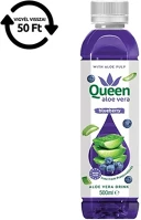 Queen 30.01665 Üdítőital szénsavmentes  aloe vera áfonya 0,5l drs kép