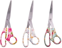 Qx 242203 Iris olló acél virág 3 féle szín kép