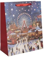 Qx 31X42 Dísztasak matt 31x42 karácsonyi vásár kép