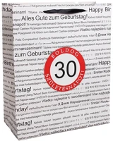 Qx 337852 Dísztasak matt 11x14 cm fehér 30 éves kép