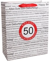 Qx 337860 Dísztasak matt 11x14 cm fehér 50 éves kép