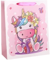 Qx 338980 Dísztasak unikornisos  11x14 cm kép