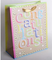 Qx 342031 Dísztasak matt 11x14 cm congratulation kép