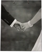 Qx 342808 Dísztasak matt 26x32 cm kézfogó kép