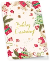 Qx 363182 Iris képeslap boldog karácsonyt 13*19 cm kép