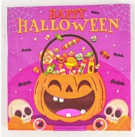 Qx 364320 Szalvéta 33x33 cm halloween 20 db/csomag kép