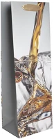 Qx 370312 Dísztasak matt boros 12x36 cm whiskey jéggel kép