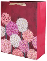 Qx 370609 Dísztasak matt 18x23 cm színes pittypangok kép