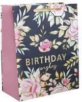 Qx 371612 Dísztasak 26x32 cm birthday wishes kép